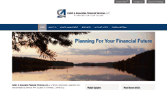 Desktop Screenshot of cahillfinancial.com